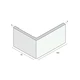 Tekening Prodec hoekpaneel 100x70mm