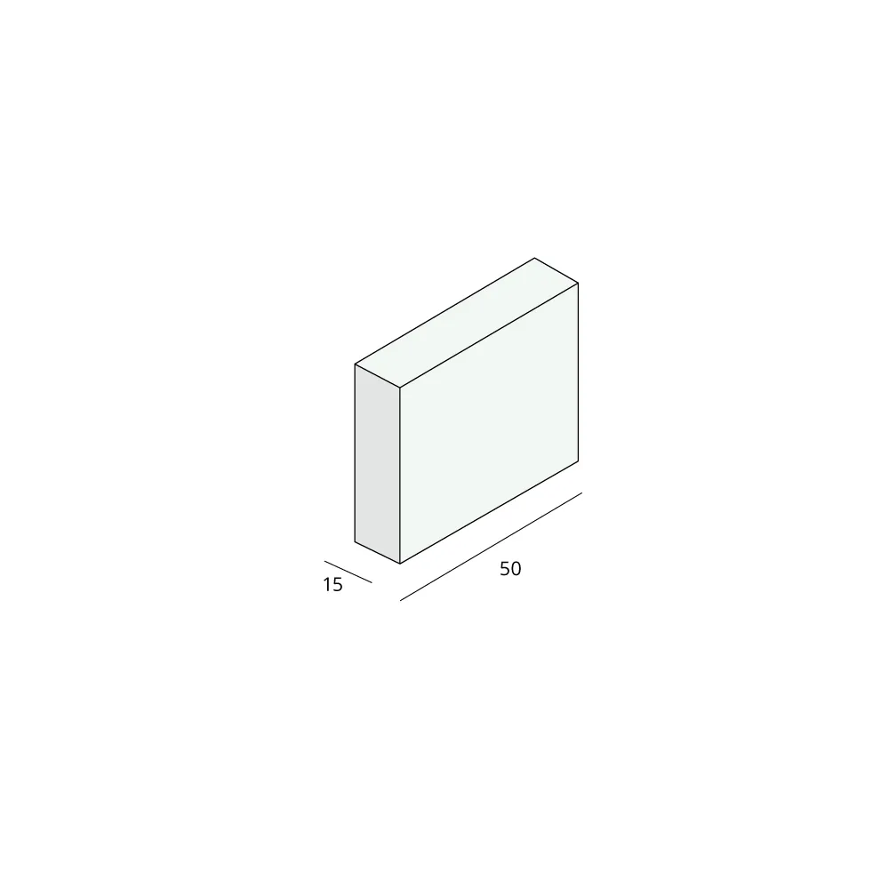 Tekening Prodec plint  50x15mm