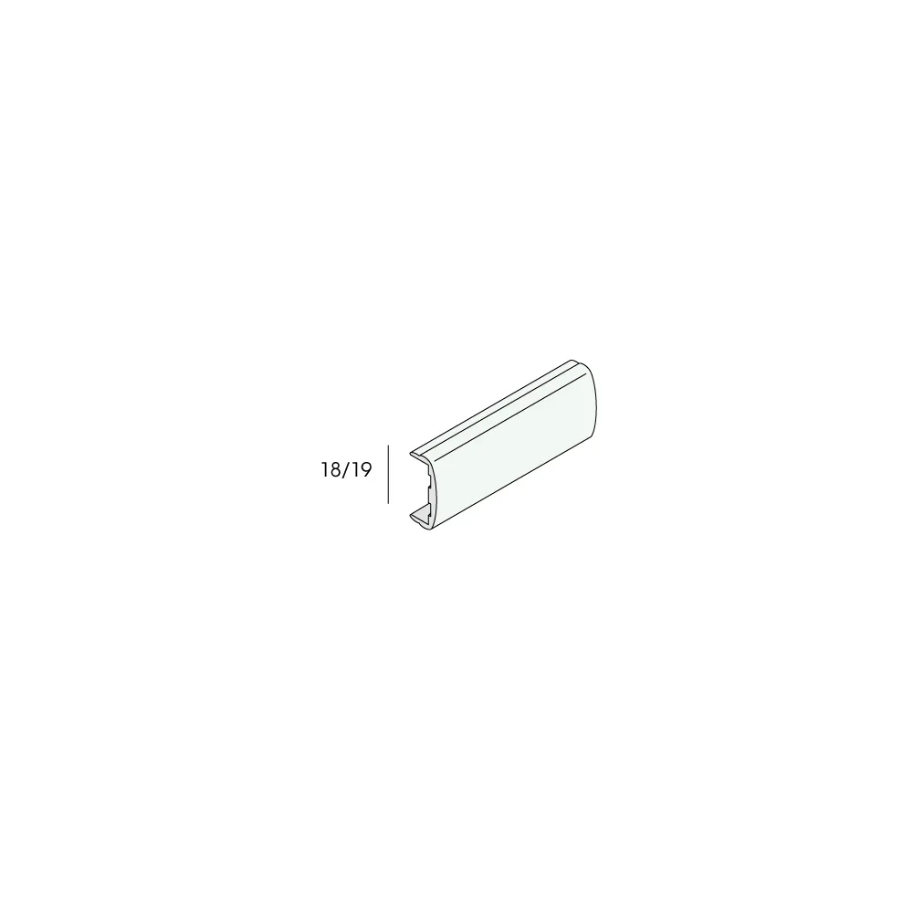 Tekening Softrandprofiel 18 mm