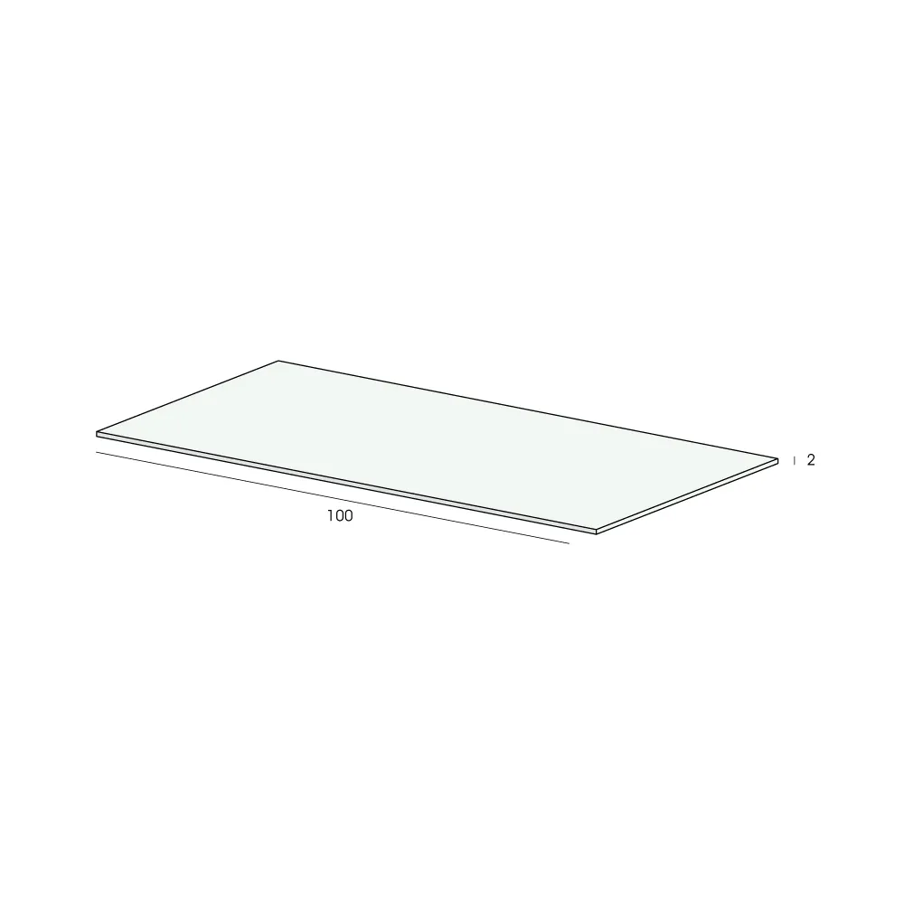 Tekening Platprofiel 100x2mm