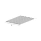Tekening Platprofiel geperforeerd 50x1mm