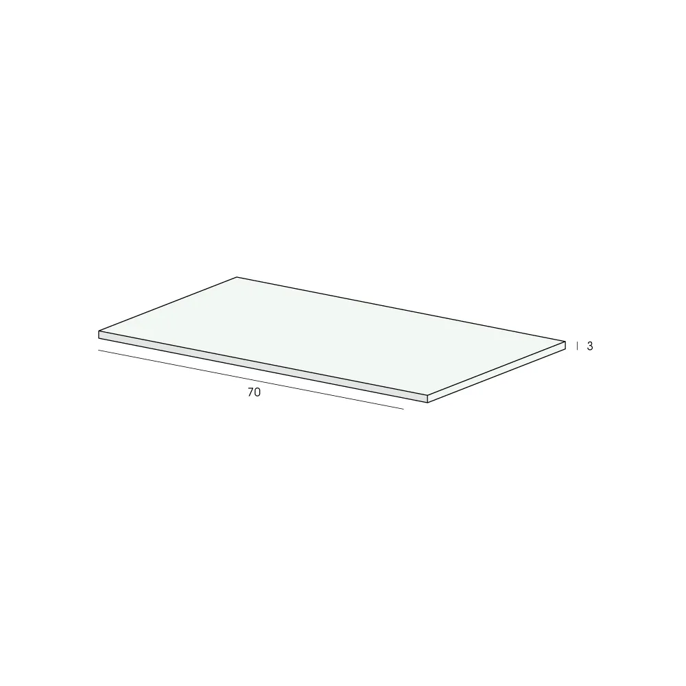 Tekening Platprofiel 70x3mm