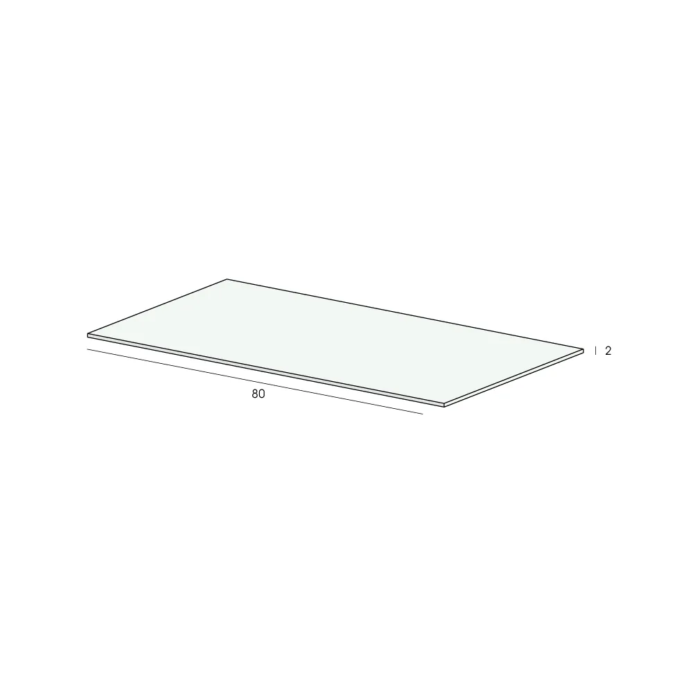 Tekening Platprofiel 80x2mm