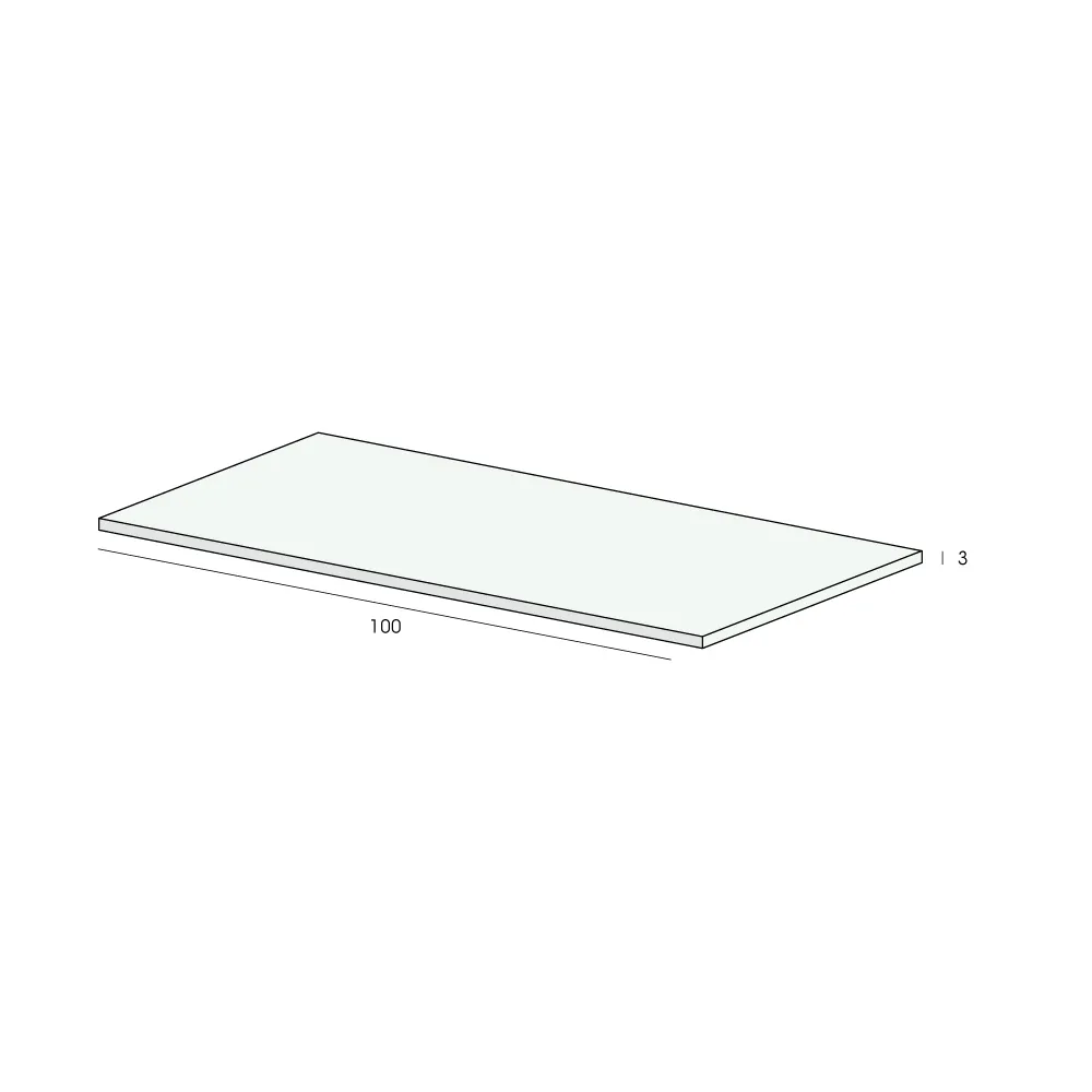 Tekening Platprofiel 100x3mm