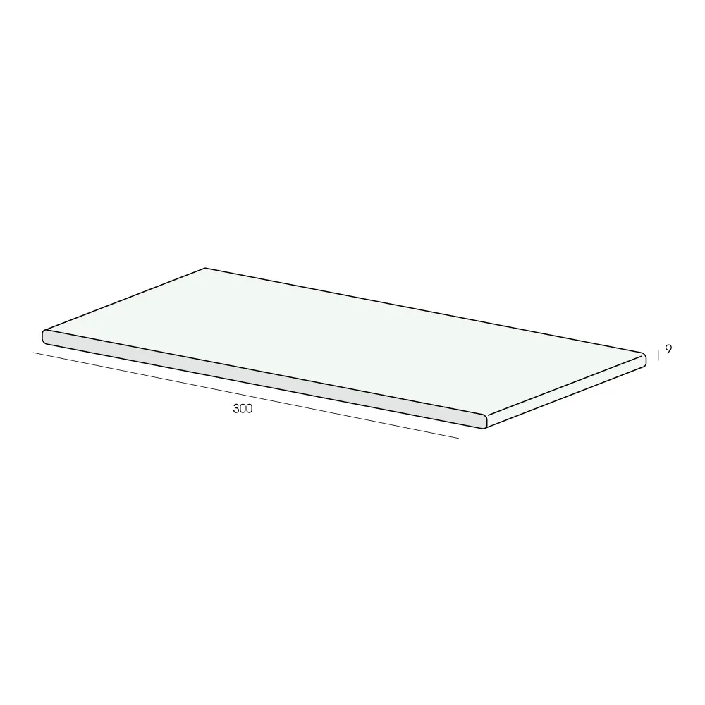 Tekening Platpaneel 300x9mm