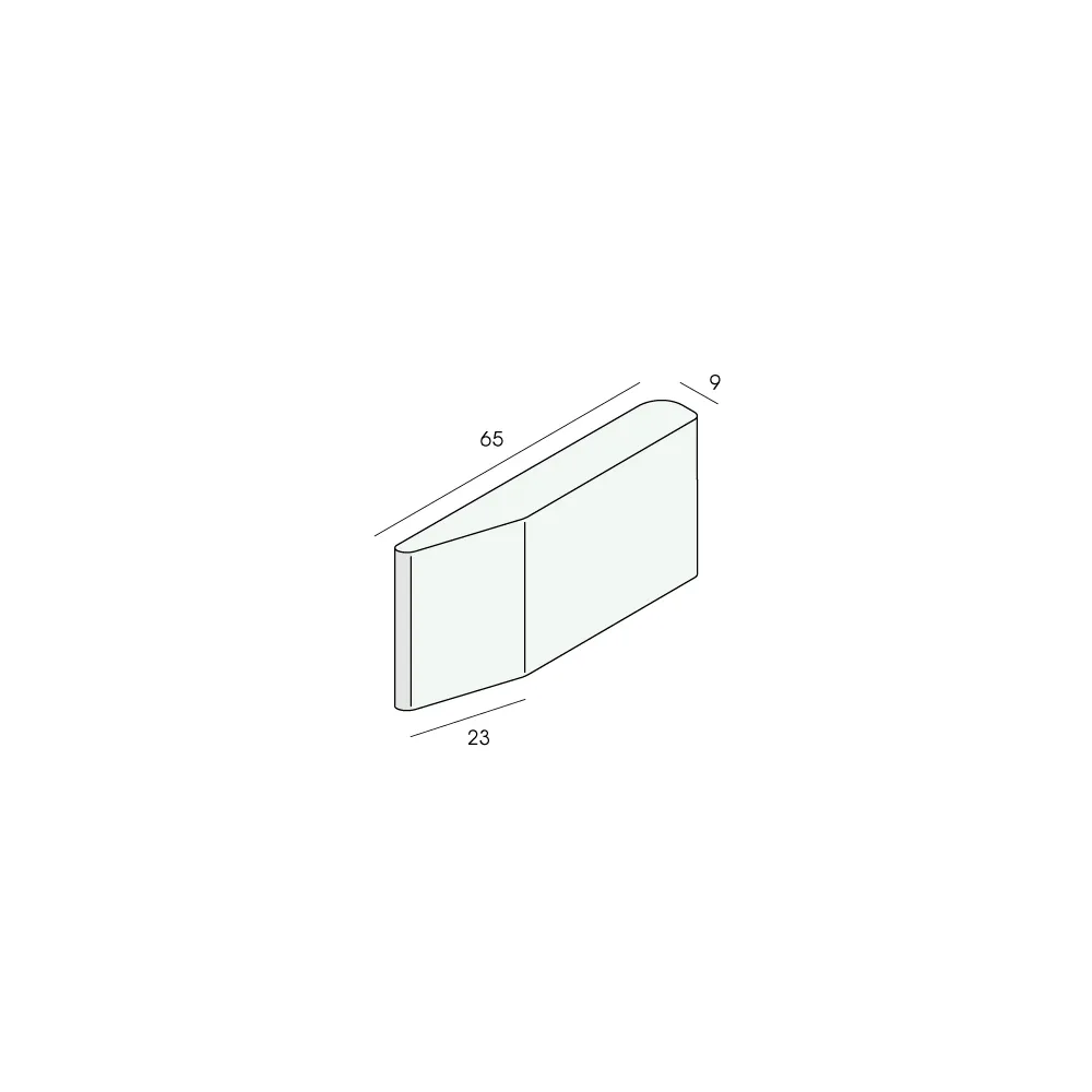Tekening Plint 65x9mm