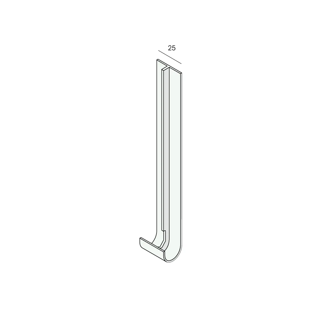 Tekening Tussenstuk 250x25mm