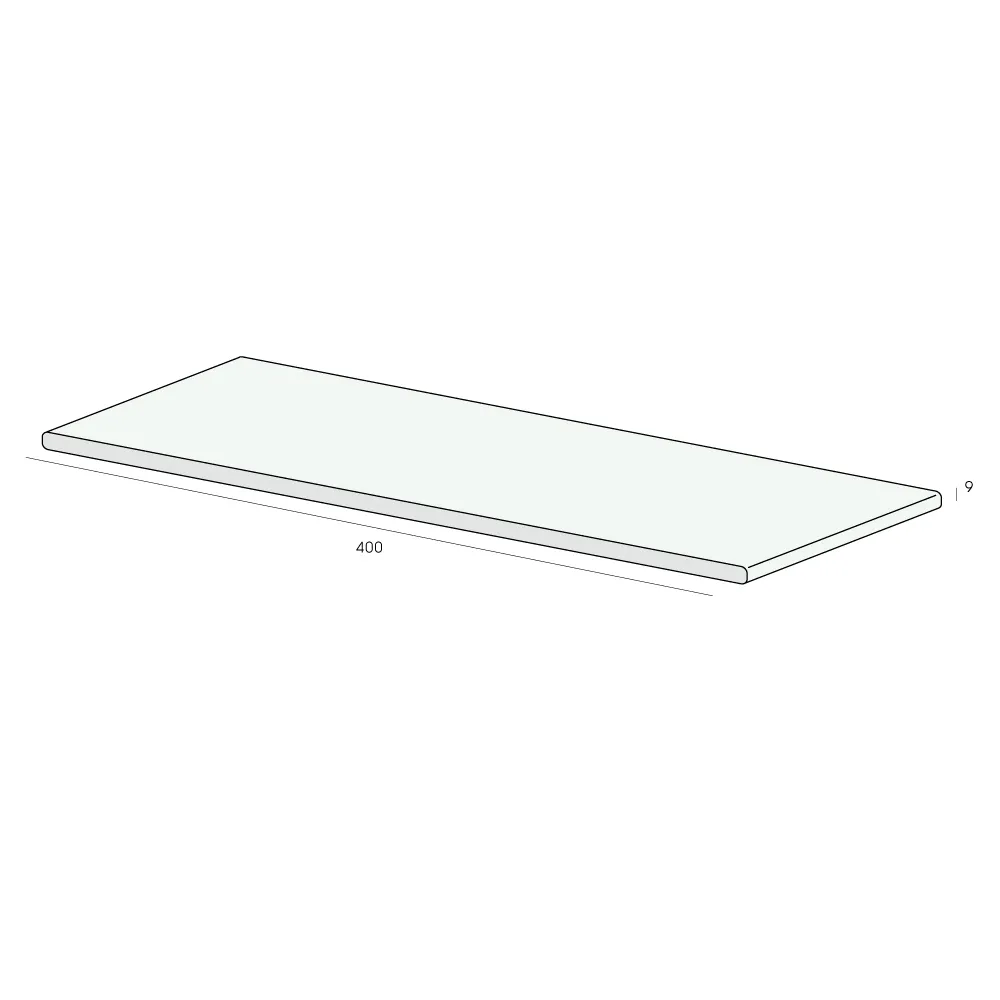 Tekening Platpaneel 400x9mm