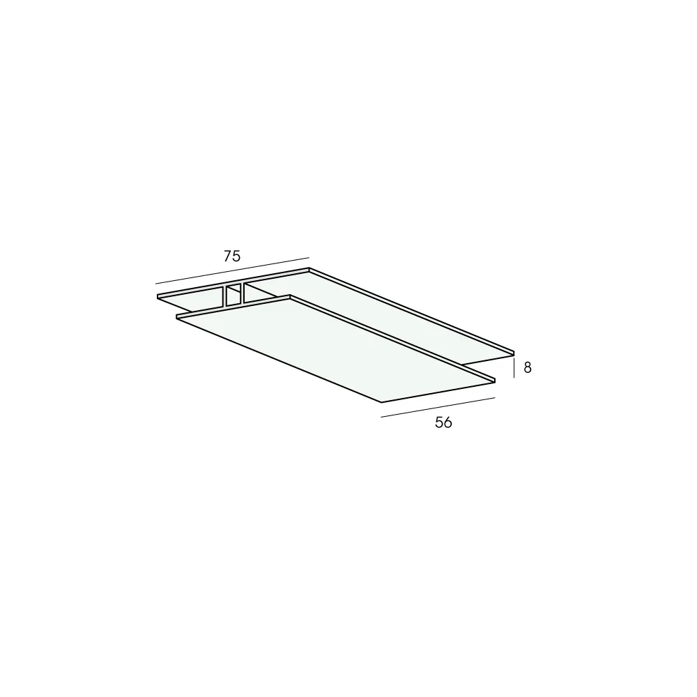 Tekening Foodcare verbindingprofiel 8mm