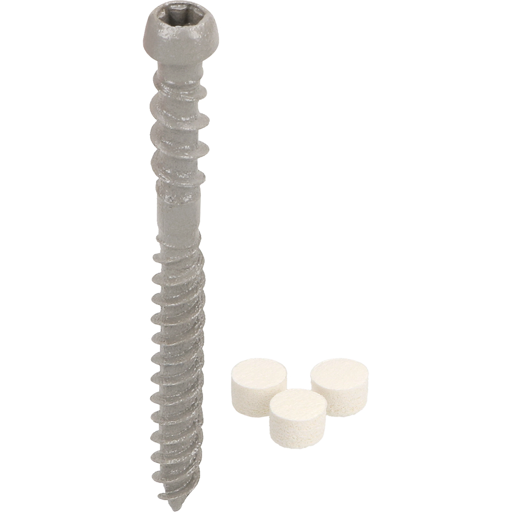 Unipanel schroef 4x50 100st incl.dopjes