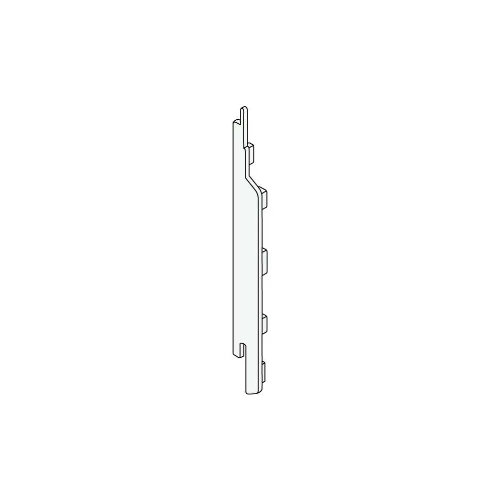 Tekening Eindkap+connector  links voor 2814 (5st)