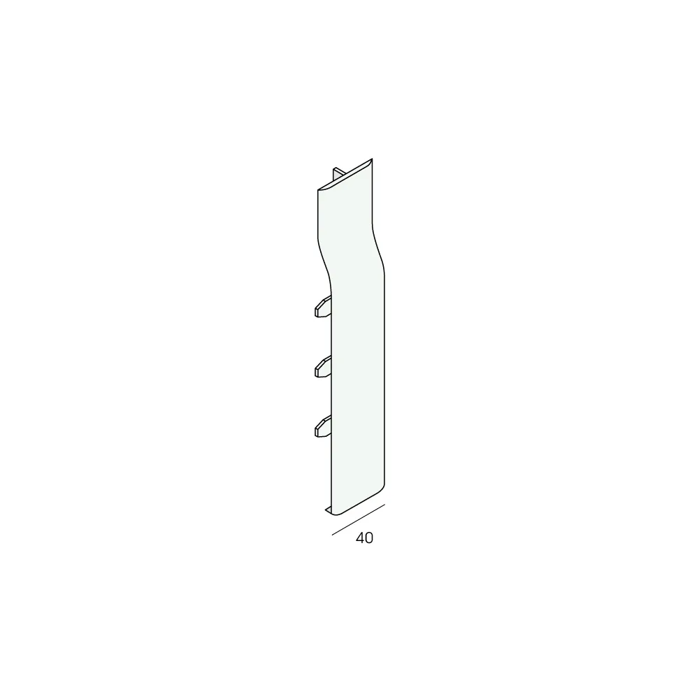 Tekening Verb.st. rabat 167mm fijne nerf (enkel)