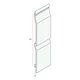 Tekening Novicell rabat 333mm grove nerf (dubbel)