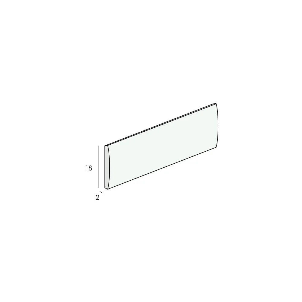 Tekening Loodstrip plat 18x2mm shopverpakking 40m