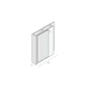Tekening Holkamer platprofiel 50x7mm, zelfklevend