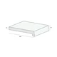 Tekening Prodec vensterbank  25cm