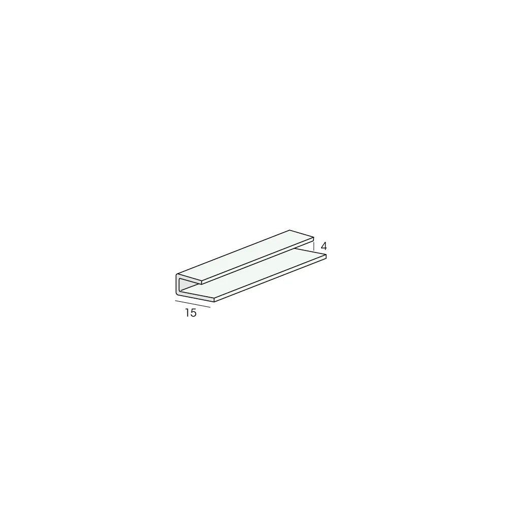 Tekening Eindprofiel 4mm