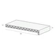 Tekening Novaboard Stone vensterbank 30 cm