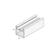 Tekening Aluminium ligger 50x50 (zelfdragend)