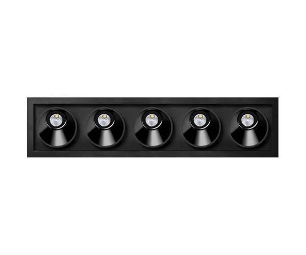 BLACK FOSTER ASYMMETRIC RECESSED 5