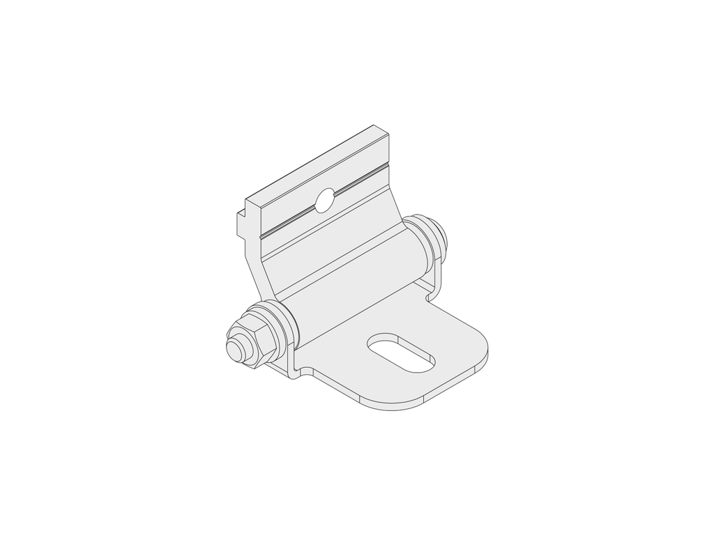 Кронштейн для установки угла наклона