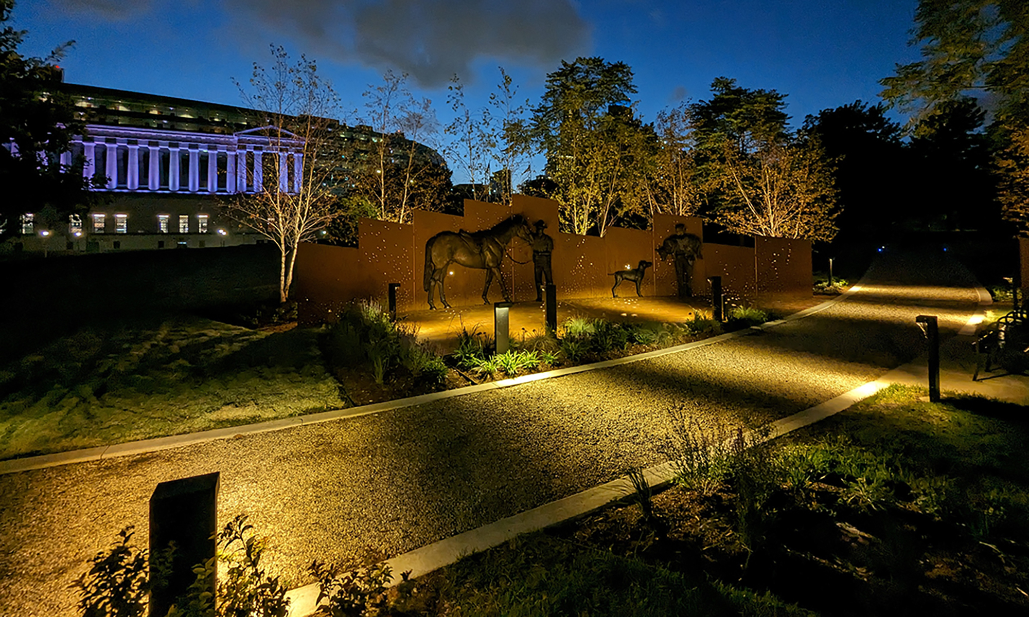 K9 & Equine Memorial Plaza