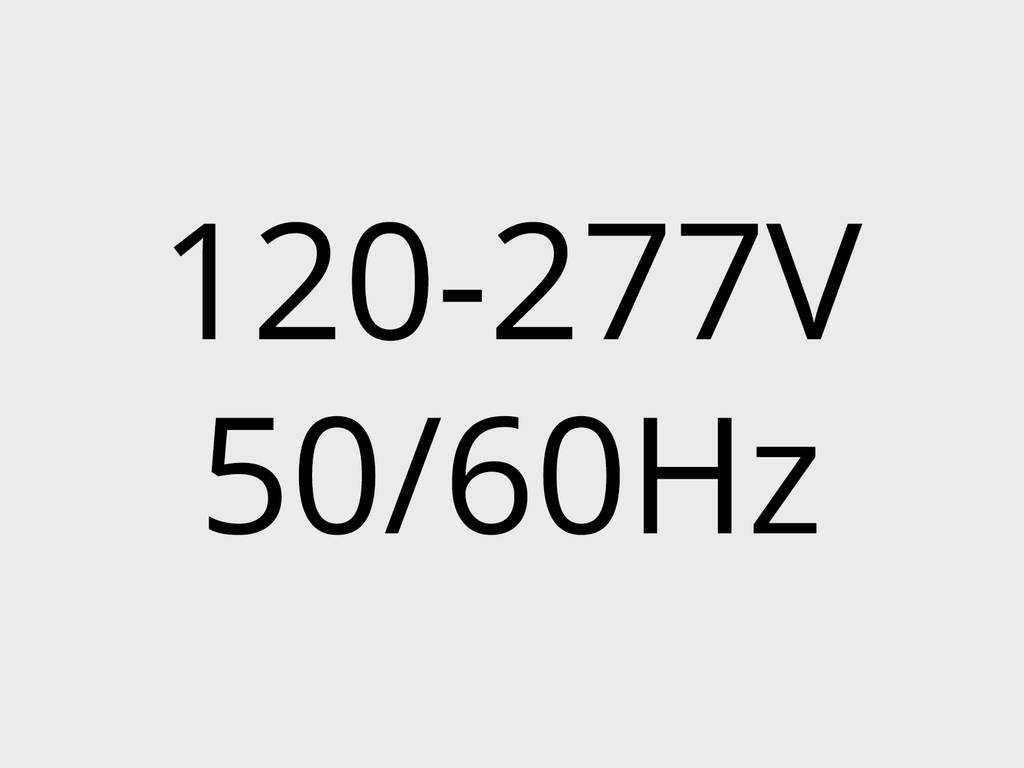 120-277V 50/60Hz
