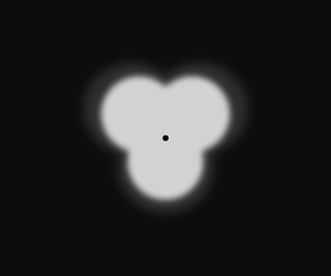 Symmetric, 360°, Special effect: 3 lines
