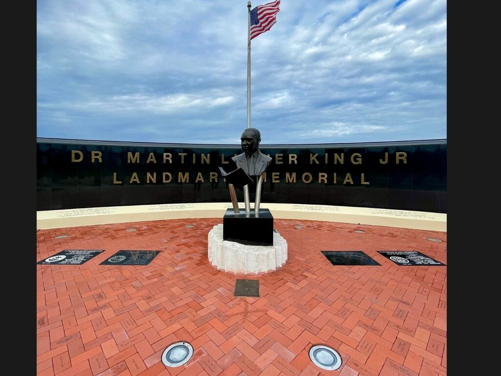 Martin Luther King Memorial, Currie Park