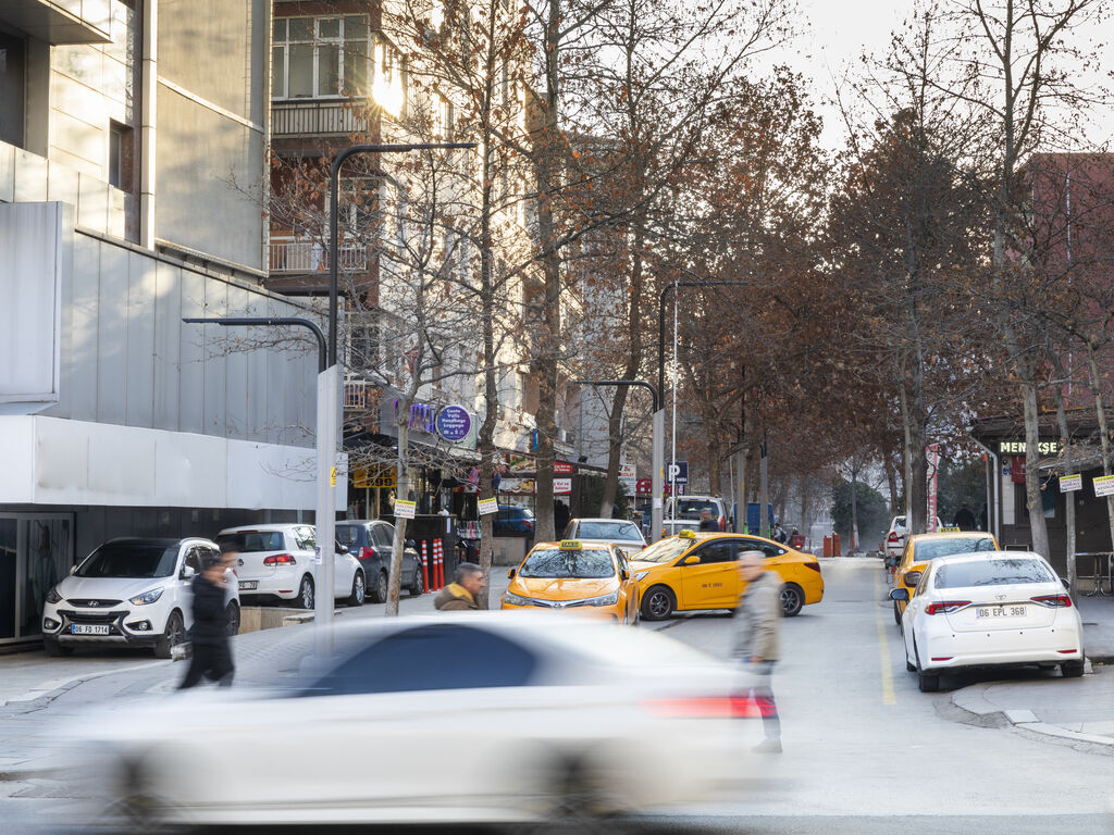Streets of Kızılay City Centre