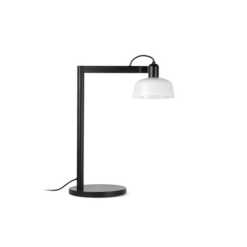 TATAWIN SOBREMESA NEGRO/CRISTAL S BLANCA 1xE26