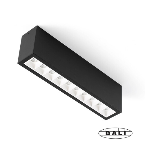 TROOP SUP 10x2W NEGRO-BLA 48º 2700K CRI90 DALI