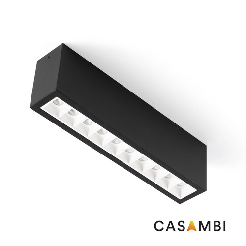 TROOP SUP 10x2W NEGRO-BLA 48º 4000K CRI90 CASAMBI