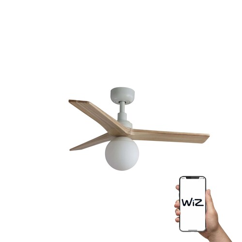 KLIM S Ø925MM BLANCO 3P PINO 1xE27 WIZ