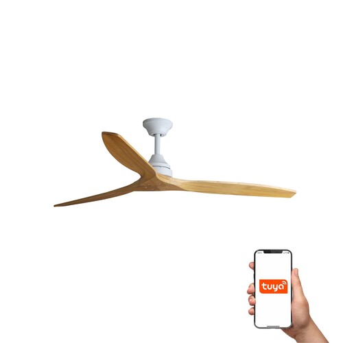 ALO DC Ø1520MM BLANCO 3 PALAS PINO TUYA