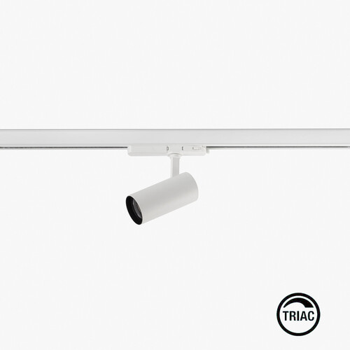 FOST TRACK Ø64 28W BLANCO 60° 3000K CRI90 TRIAC