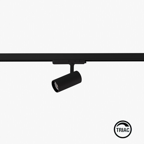FOST TRACK Ø64 28W NEGRO 60° 3000K CRI90 TRIAC