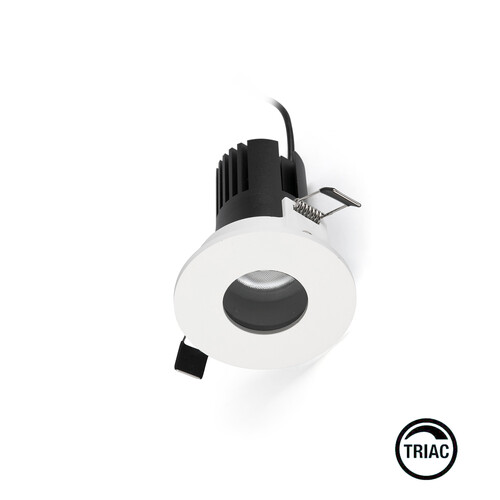KIRA PINHOLE FIJO IP65 7W BL 15º 3000K TRIAC