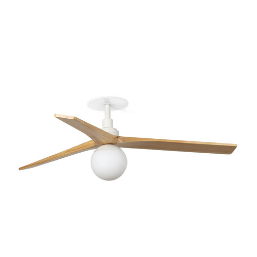 KLIM M RECESS Ø1250 BLANCO 3P PINO 1X27 WCTLB