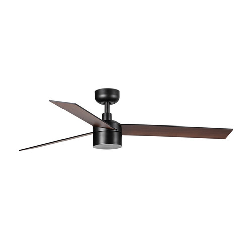 RUDDER TEK L 3 Ø1320 NEGRO 3PNE NOGAL 2700K TUYA