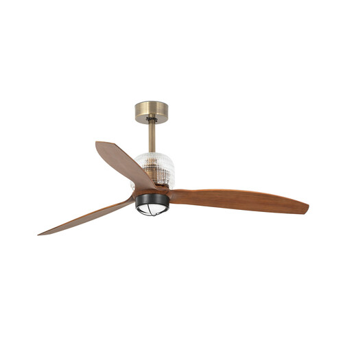 DECO FAN Ø1280 ORO VIEJO 3P NOGAL 3000K