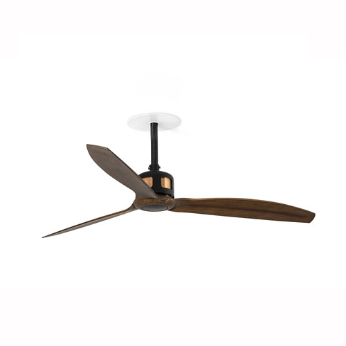 COPPER FAN RECESS Ø1280 NEGRO 3P NOGAL TUYA