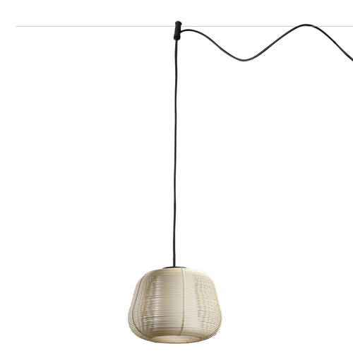 NARITA SISTEMA COLGANTE BEIGE 1xE27