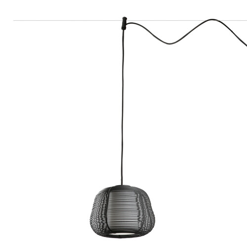 NARITA SISTEMA COLGANTE NEGRO 1xE27