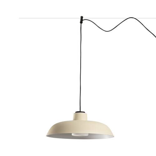 SAGA SISTEMA COLGANTE BEIGE 1xE27