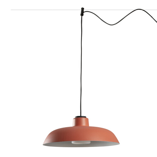 SAGA SISTEMA COLGANTE NARANJA 1xE27