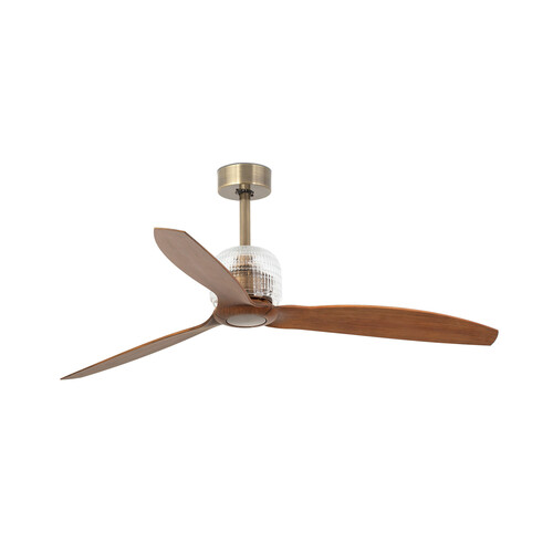 110V DECO FAN Ø1280 ORO VIEJO 3P NOGAL WCTLB
