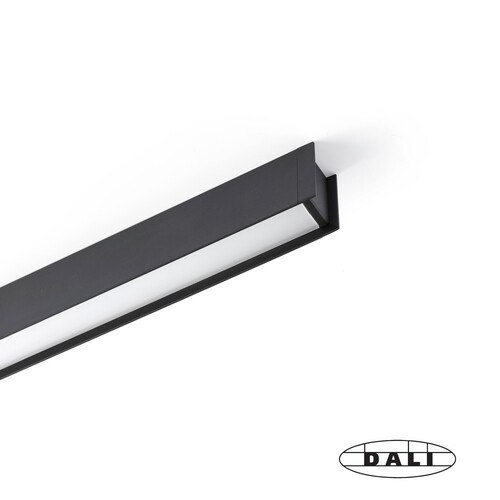 LUVA DECO 840 9W 3000K NEGRO DALI