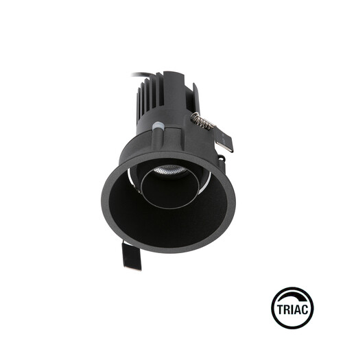 TULIPA DOWN ORI 15W 4000K CRI90 36° NEGRO TRIAC