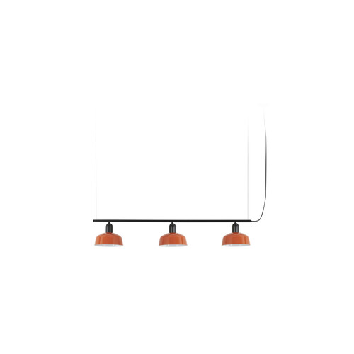 TATAWIN COLG. LINEAL P. METAL S NARANJA ROJ. 3xE26